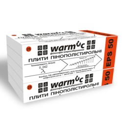Пінопласт EPS 50, 1000х500х120мм, до 11кг/м3, Warm-C