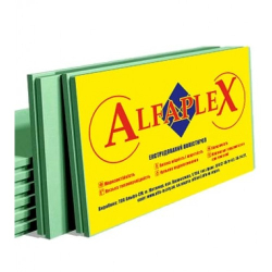 Пенополистирол экструдированный (стиродур) Alfaplex ПС, 1200х550x10мм